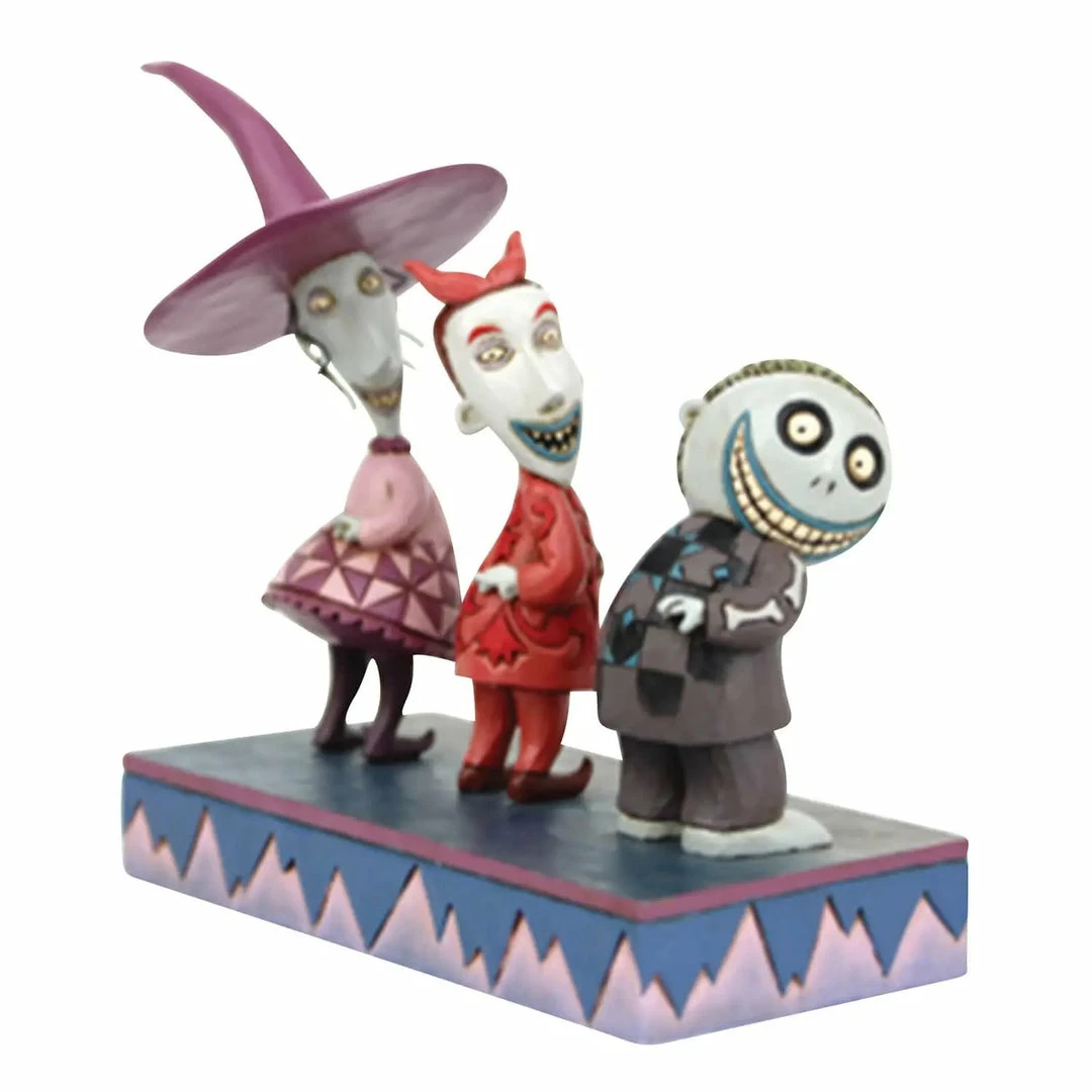 Enesco Disney Traditions Nightmare Before Christmas Lock, Shock, And Barrel "Up To No Good" Figurine By Jim Shore 1 Enesco Disney Traditions Nightmare Before Christmas Lock, Shock, And Barrel "Up To No Good" Figurine By Jim Shore
