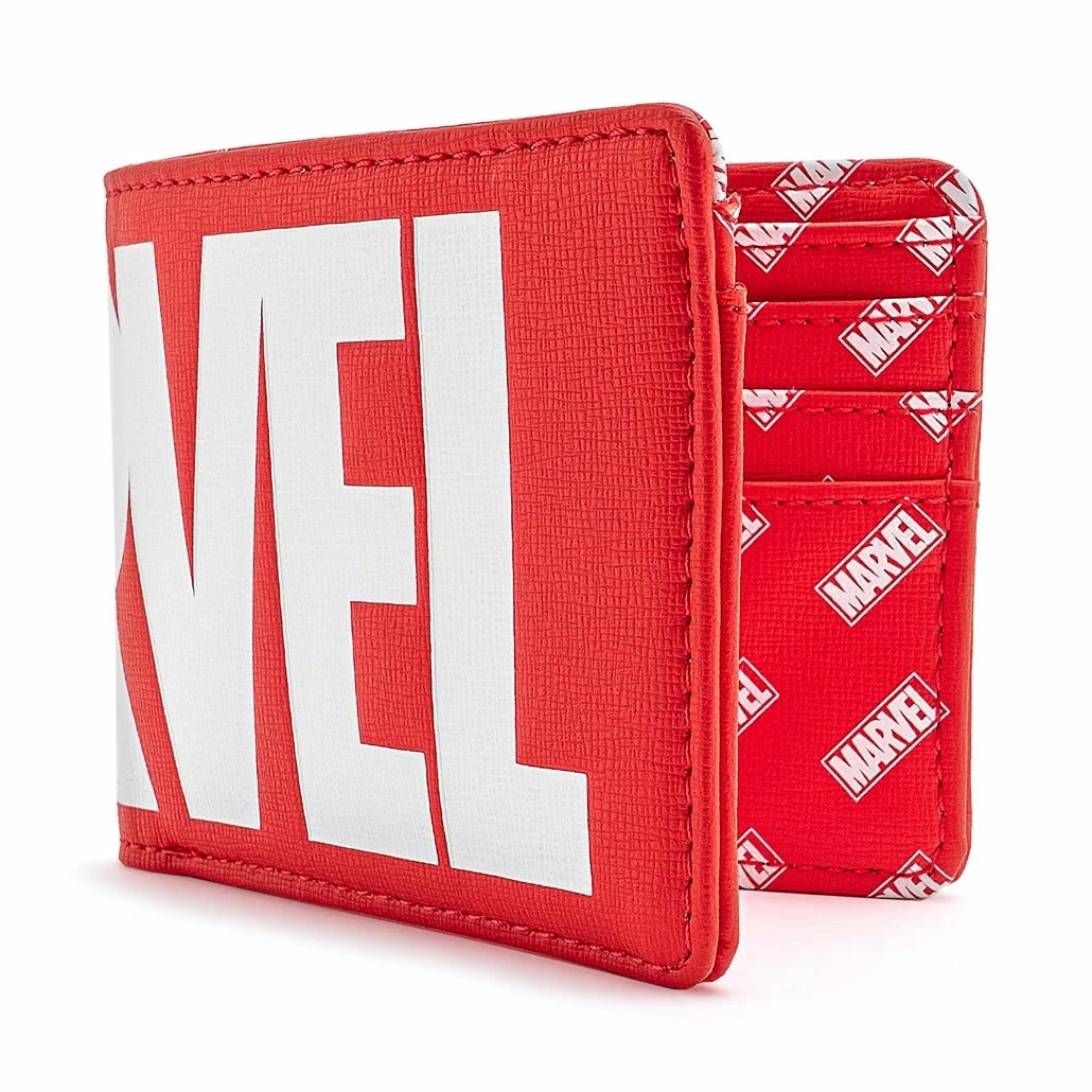 Loungefly Marvel Logo Bi-Fold Wallet 1 Loungefly Marvel Logo Bi-Fold Wallet