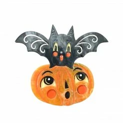 Faire Johanna Parker X Lipstick & Chrome Batsy & Jack-a-Boo Brooch