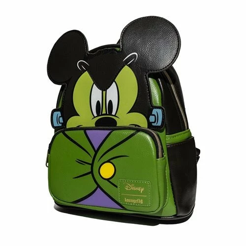 Loungefly Disney Mickey Mouse Frankenstein Mickey Cosplay Mini-Backpack - Entertainment Earth Exclusive Loungefly In Stock 2 Loungefly Disney Mickey Mouse Frankenstein Mickey Cosplay Mini-Backpack - Entertainment Earth Exclusive Loungefly In Stock