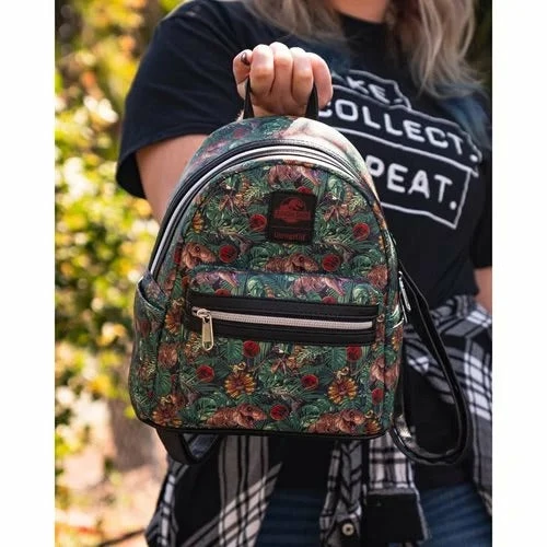 Loungefly In Stock Loungefly Universal Jurassic Park Dinosaur Jungle Mini-Backpack - Entertainment Earth Exclusive 4 Loungefly In Stock Loungefly Universal Jurassic Park Dinosaur Jungle Mini-Backpack - Entertainment Earth Exclusive