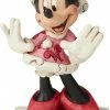 Enesco Disney Traditions Minnie Christmas Personality Figurine By Jim Shore