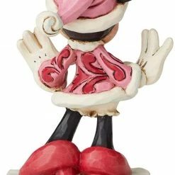 Enesco Disney Traditions Minnie Christmas Personality Figurine By Jim Shore