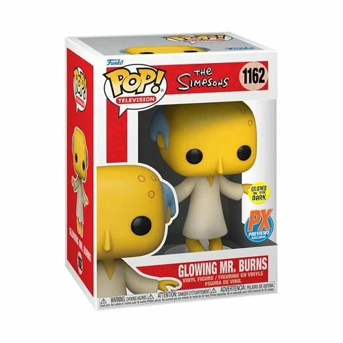 Entertainment Earth Collectibles Funko Pop! The Simpsons Glowing Mr. Burns Pop! Vinyl Figure #1162 - Previews Exclusive 1 Entertainment Earth Collectibles Funko Pop! The Simpsons Glowing Mr. Burns Pop! Vinyl Figure #1162 - Previews Exclusive
