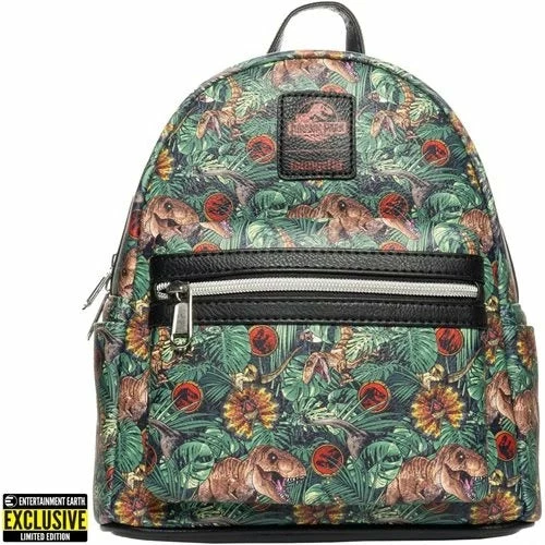 Loungefly In Stock Loungefly Universal Jurassic Park Dinosaur Jungle Mini-Backpack - Entertainment Earth Exclusive 1 Loungefly In Stock Loungefly Universal Jurassic Park Dinosaur Jungle Mini-Backpack - Entertainment Earth Exclusive