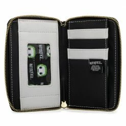 Loungefly In Stock Pop By Loungefly Beetlejuice AOP Ziparound Wallet