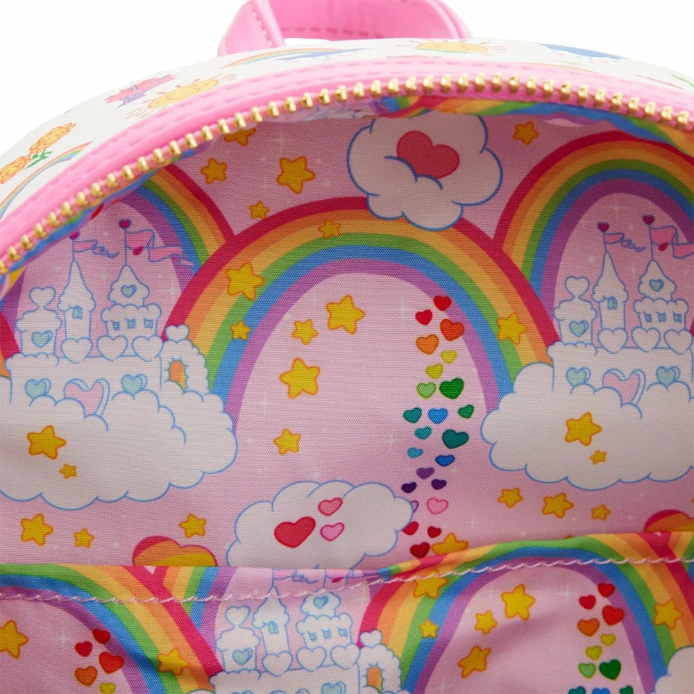 Loungefly Care Bears Stare Rainbow Mini Backpack 4 Loungefly Care Bears Stare Rainbow Mini Backpack