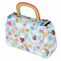 Loungefly Care Bears AOP Rainbow Handle Crossbody Loungefly In Stock