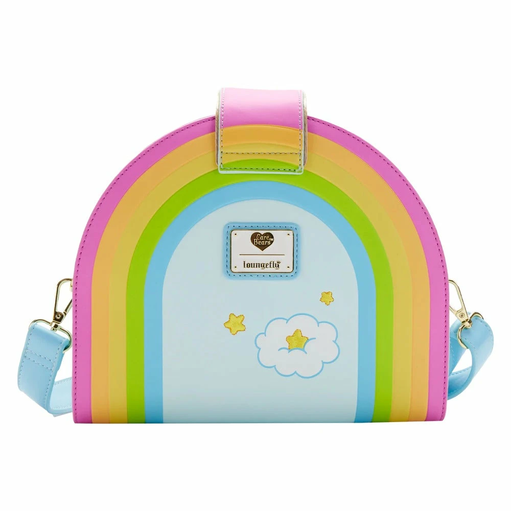 Loungefly Care Bears Rainbow Swing Crossbody Collectibles 3 Loungefly Care Bears Rainbow Swing Crossbody Collectibles