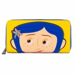 Loungefly In Stock Loungefly Laika Coraline Raincoat Cosplay Ziparound Wallet