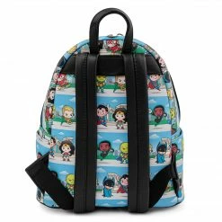 Loungefly In Stock Loungefly DC Comics Superheroes Chibi Lineup Mini Backpack