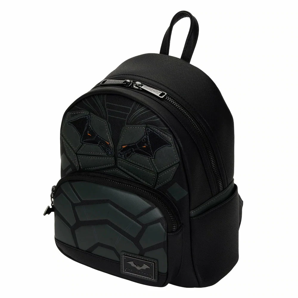 Loungefly DC Comics The Batman Cosplay Mini Backpack ***PRE-ORDER*** Loungefly Preorders 7 Loungefly DC Comics The Batman Cosplay Mini Backpack ***PRE-ORDER*** Loungefly Preorders