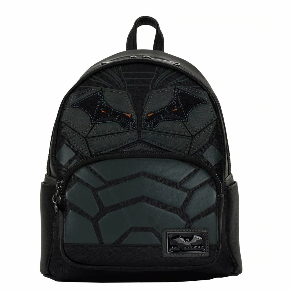 Loungefly DC Comics The Batman Cosplay Mini Backpack ***PRE-ORDER*** Loungefly Preorders 1 Loungefly DC Comics The Batman Cosplay Mini Backpack ***PRE-ORDER*** Loungefly Preorders