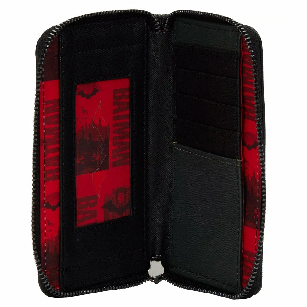 Loungefly DC Comics The Batman Cosplay Ziparound Wallet ***PRE-ORDER*** Loungefly Preorders 3 Loungefly DC Comics The Batman Cosplay Ziparound Wallet ***PRE-ORDER*** Loungefly Preorders