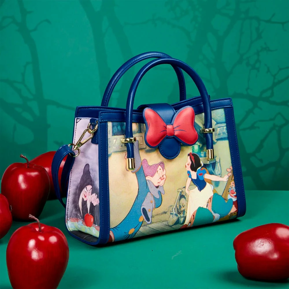 Loungefly Disney Snow White Scenes Crossbody Bag ***PRE-ORDER*** Loungefly Preorders 1 Loungefly Disney Snow White Scenes Crossbody Bag ***PRE-ORDER*** Loungefly Preorders