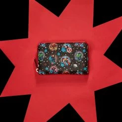 Loungefly Marvel Avengers Floral Tattoo Ziparound Wallet Loungefly In Stock