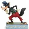 Enesco Disney Traditions Big Bad Wolf I'll Huff And I'll Puff Figurine By Jim Shore