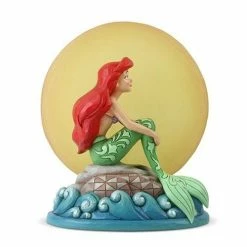 Enesco Disney Traditions The Little Mermaid Mermaid By Moonlight Figurine By Jim Shore