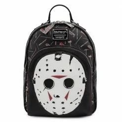 Deals Merch Ventures Store 4 Loungefly Friday The 13th Jason Mask Mini Backpack