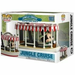 Entertainment Earth Funko Pop! Disney Jungle Cruise Skipper Mickey With Boat Vinyl Vehicle Figure #103