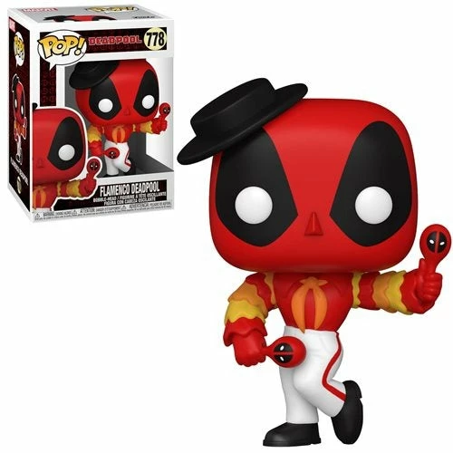 Entertainment Earth Collectibles Funko Pop! Marvel 30th Anniversary Deadpool Flamenco Deadpool Vinyl Figure #778 1 Entertainment Earth Collectibles Funko Pop! Marvel 30th Anniversary Deadpool Flamenco Deadpool Vinyl Figure #778