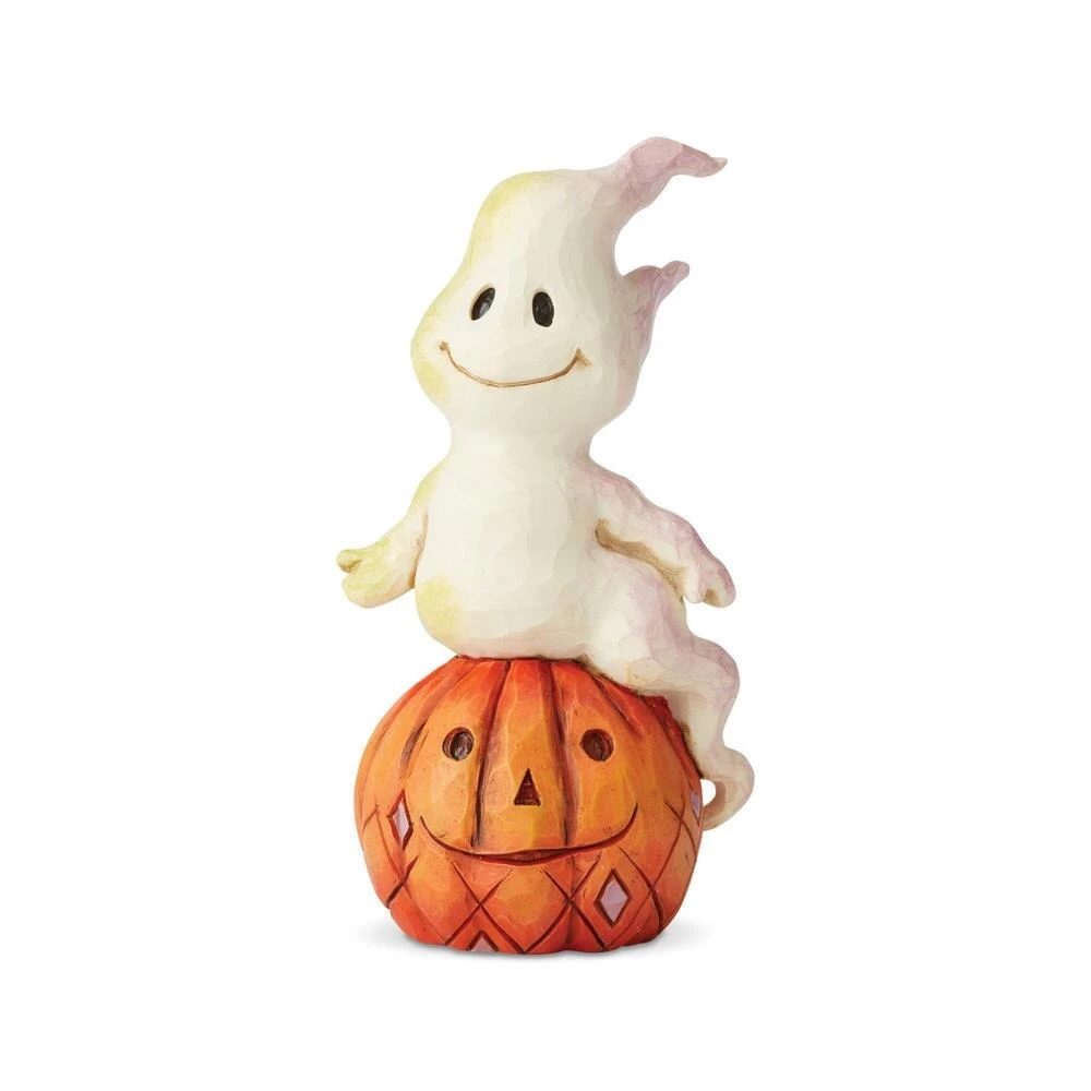 Merch Ventures Ghost And Pumpkin Mini By Jim Shore 1 Merch Ventures Ghost And Pumpkin Mini By Jim Shore