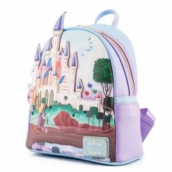 Loungefly Disney Princess Castle Series Sleeping Beauty Mini Backpack