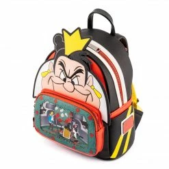 Loungefly Disney Villains Scene Series Queen Of Hearts Mini Backpack