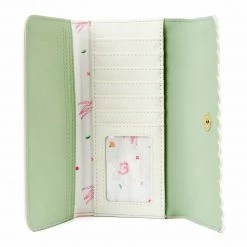 Loungefly Disney Bambi Springtime Gingham Trifold Wallet Loungefly In Stock
