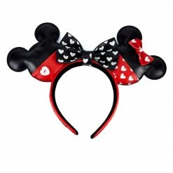 Loungefly In Stock Loungefly Disney Mickey And Minnie Valentines Headband