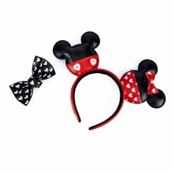 Loungefly In Stock Loungefly Disney Mickey And Minnie Valentines Headband