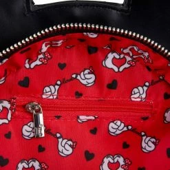 Loungefly Disney Mickey And Minnie Valentines Reversible Crossbody Loungefly In Stock