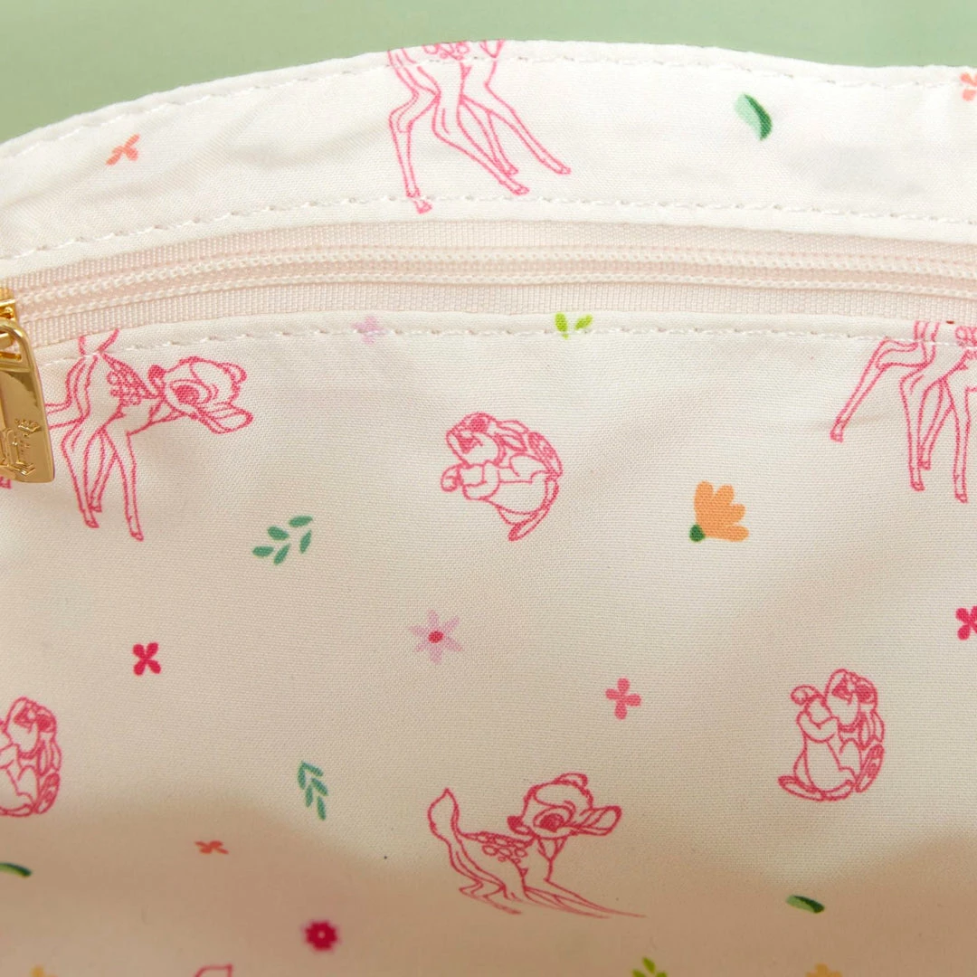 Loungefly Disney Bambi Springtime Gingham Crossbody 4 Loungefly Disney Bambi Springtime Gingham Crossbody