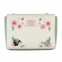 Loungefly Disney Bambi Springtime Gingham Crossbody 7 Loungefly Disney Bambi Springtime Gingham Crossbody