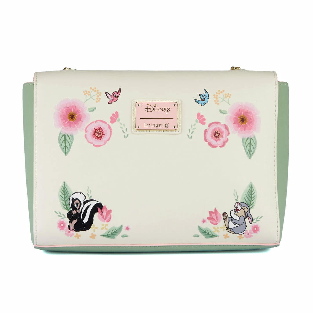 Loungefly Disney Bambi Springtime Gingham Crossbody 3 Loungefly Disney Bambi Springtime Gingham Crossbody