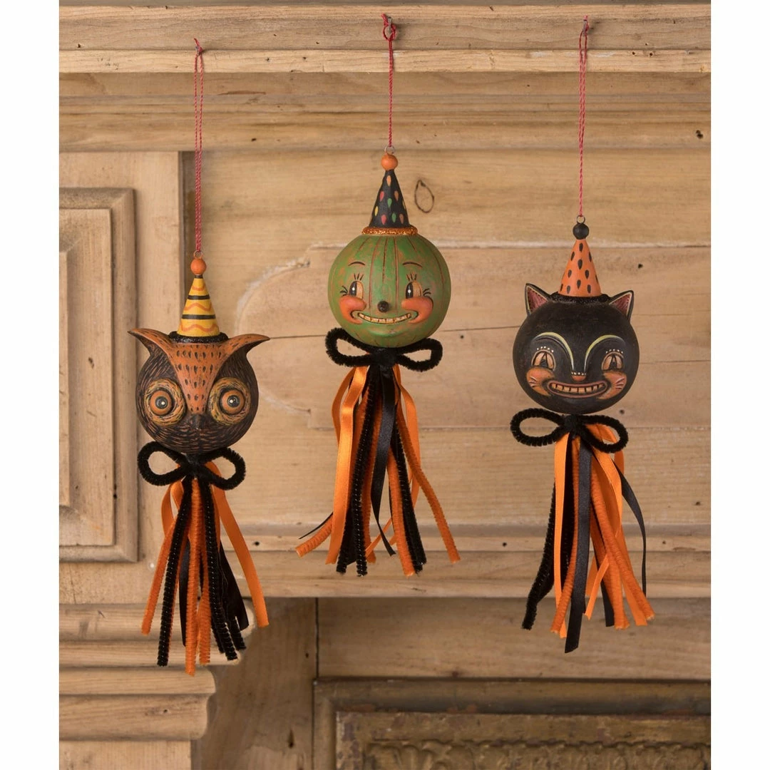 Bethany Lowe Johanna Parker Eavesdrop Tassel Ornament 1 Bethany Lowe Johanna Parker Eavesdrop Tassel Ornament