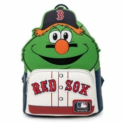 Loungefly In Stock Loungefly MLB Boston Red Sox Wally The Green Monster Cosplay Mini Backpack