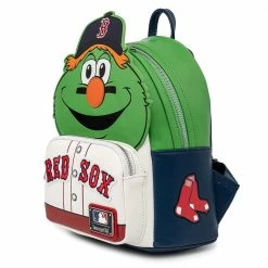Loungefly In Stock Loungefly MLB Boston Red Sox Wally The Green Monster Cosplay Mini Backpack