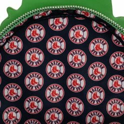 Loungefly In Stock Loungefly MLB Boston Red Sox Wally The Green Monster Cosplay Mini Backpack