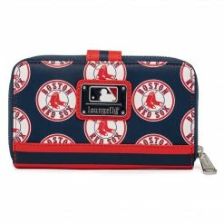 Loungefly MLB Boston Red Sox Logo Wallet Loungefly In Stock