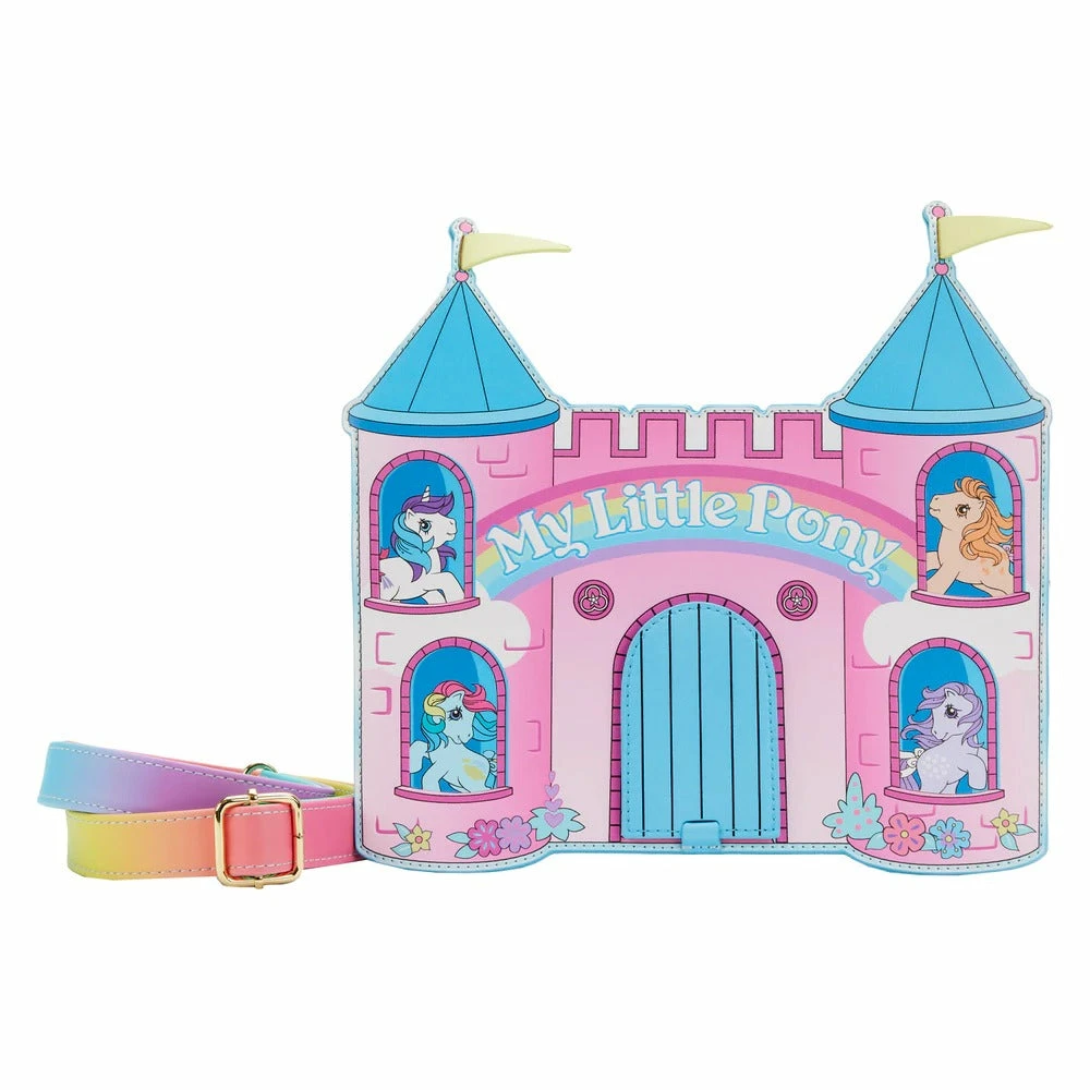 Loungefly Hasbro My Little Pony Castle Crossbody Collectibles 1 Loungefly Hasbro My Little Pony Castle Crossbody Collectibles