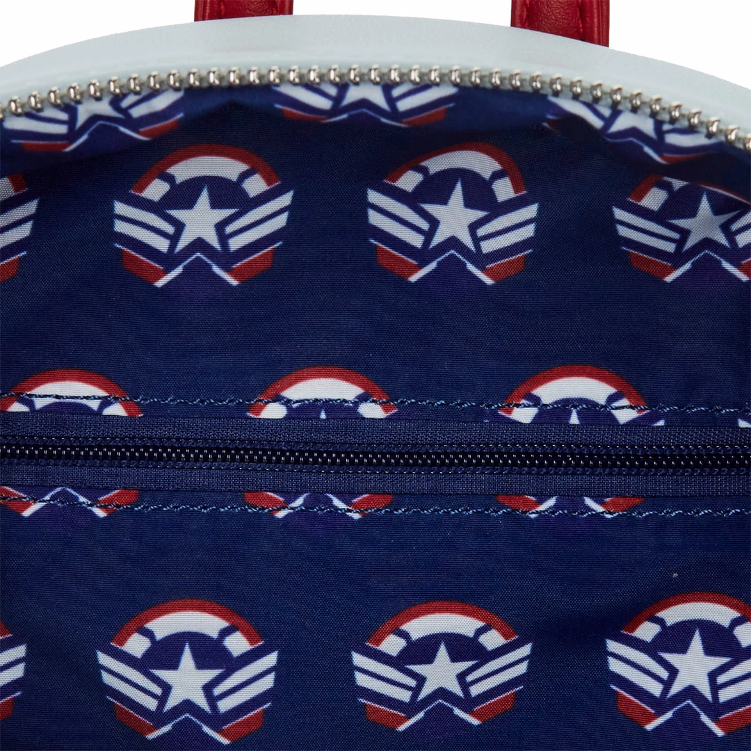Loungefly Marvel Falcon Captain America Cosplay Mini Backpack 4 Loungefly Marvel Falcon Captain America Cosplay Mini Backpack