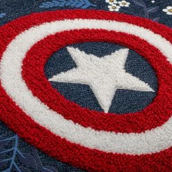 Loungefly In Stock Loungefly Marvel Captain America 80th Anniversary Floral Shield Crossbody
