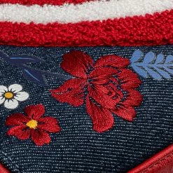 Loungefly In Stock Loungefly Marvel Captain America 80th Anniversary Floral Shield Crossbody