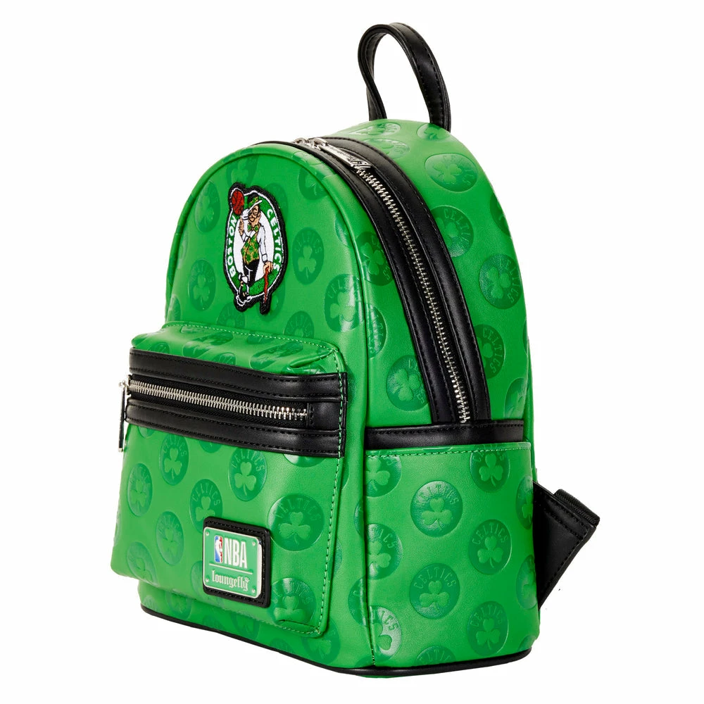 Loungefly Preorders Loungefly NBA Boston Celtics Debossed Logo Mini Backpack ***PRE-ORDER*** 2 Loungefly Preorders Loungefly NBA Boston Celtics Debossed Logo Mini Backpack ***PRE-ORDER***