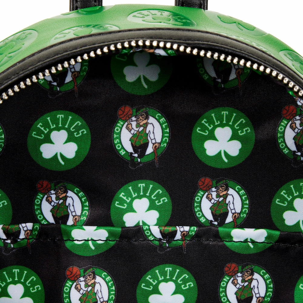Loungefly Preorders Loungefly NBA Boston Celtics Debossed Logo Mini Backpack ***PRE-ORDER*** 5 Loungefly Preorders Loungefly NBA Boston Celtics Debossed Logo Mini Backpack ***PRE-ORDER***