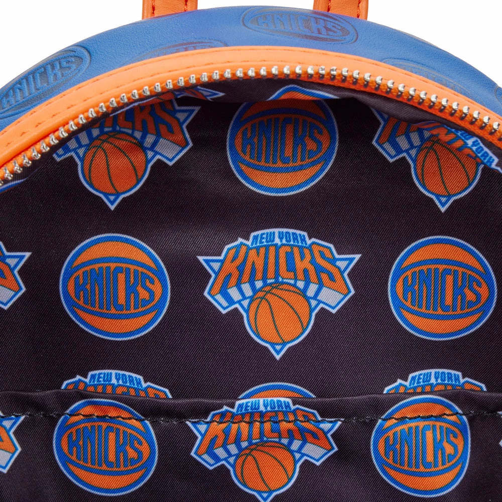 Loungefly NBA NY Knicks Debossed Logo Mini Backpack ***PRE-ORDER*** 5 Loungefly NBA NY Knicks Debossed Logo Mini Backpack ***PRE-ORDER***