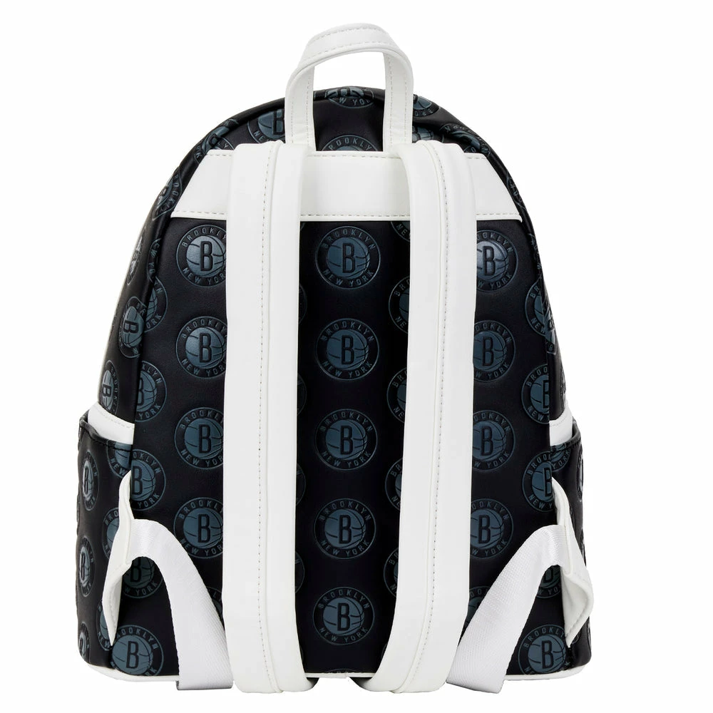 Loungefly Preorders Loungefly NBA Brooklyn Nets Debossed Logo Mini Backpack ***PRE-ORDER*** 3 Loungefly Preorders Loungefly NBA Brooklyn Nets Debossed Logo Mini Backpack ***PRE-ORDER***