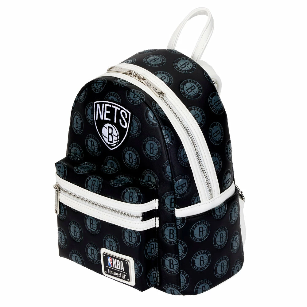 Loungefly Preorders Loungefly NBA Brooklyn Nets Debossed Logo Mini Backpack ***PRE-ORDER*** 6 Loungefly Preorders Loungefly NBA Brooklyn Nets Debossed Logo Mini Backpack ***PRE-ORDER***