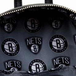 Loungefly NBA Brooklyn Nets Basketball Mini Backpack ***PRE-ORDER***